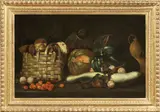 Natura morta con cesto e frutta by detto Mao Tommaso Salini, oil on canvas, offered Apr 2026