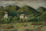 Carlo Carrà, Paesaggio di Valsesia