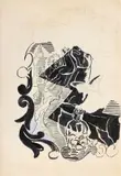 Gino Severini, Il bambino nell'universo, pencil