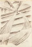 Luigi Russolo, Casa + luce + cielo, 1912, inchiostro on paper