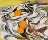 Renato Guttuso, Arance e drappo