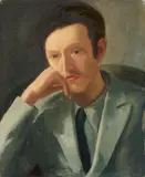 Virgilio Guidi, Ritratto del pittore Prudenziato (L'uomo pensieroso)
