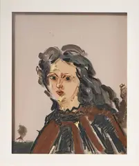 Remo Bianco, 3D (Volto), 1950, mixed media on pannelli plastici sovrapposti
