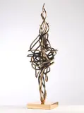 Gianfranco Meggiato, Fuso energia, 2009, scultura in bronze