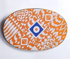 Nanda Vigo, Point Break, 2019, Ceramica smaltata