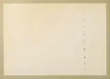 Concetto Spaziale by Lucio Fontana, paper con buchi, offered Nov 2025