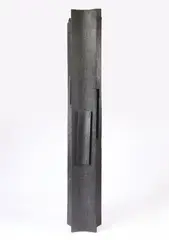 Senza titolo by Nunzio, 1989, combustione on legno, offered Nov 2025