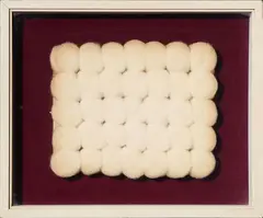 Piero Manzoni, Achrome, 1961, Pallini di ovatta