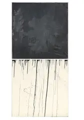 Of America by Franco Angeli, 1971, mixed media on canvas con velatino dittico, offered Nov 2025