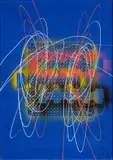 Roberto Crippa, Senza titolo, 1970, mixed media on paper