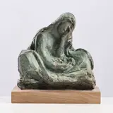 Libero Andreotti, La Plereuse (Maddalena), scultura in bronze a cera persa