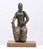 Libero Andreotti, Bozzetto per «La Giustizia», scultura in bronze