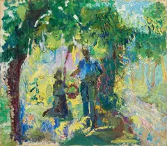 La vendemmia by Edoardo Gordigiani, oil on canvas, offered Oct 2025