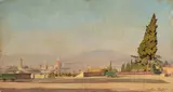 Llewelyn Lloyd, Sole d'inverno (Firenze dal Piazzale Michelangelo)