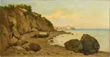 Marina by Giovanni (Nino) Costa, oil on canvas, offered Oct 2025
