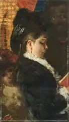 Vittorio Matteo Corcos, La lettura, 1880, oil on canvas