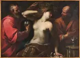 Giulio Cesare Procaccini, Susanna e i vecchi, oil on canvas