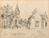 Maurice Utrillo, Église de Couchey (Côte-d'Or)