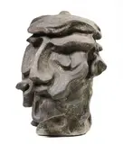 Lorenzo Viani, Soldato, 1919, Scultura in gesso patinato