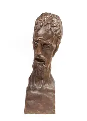 Ivan Meštrović, Volto, Scultura in gesso patinato