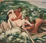 Felice Carena, Il ratto sul mare