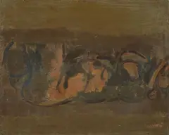 Studio di nudo by Ennio Morlotti, 1967, oil on canvas, offered May 2025