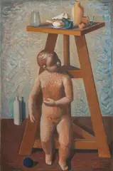 Mario Tozzi, Il puttino, 1932, oil on canvas