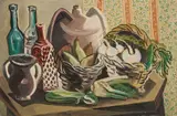 Gino Severini, Natura morta, 1942, oil on panel