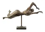 Luciano Minguzzi, Nuotatore, scultura in bronze