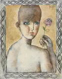 Franco Gentilini, Ragazza con la rosa