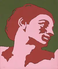 Senza titolo by Tano Festa, 1978, pittura industriale and tempera on canvas, offered May 2025