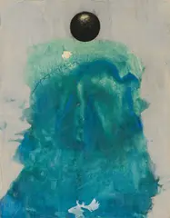 Giuseppe Gallo, Senza titolo, 1987, gouache on paper