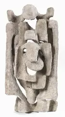 Mirko, Maschera, 1955, Scultura in cemento