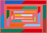 Piero Dorazio, Apamia, 1997, oil on canvas