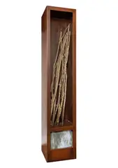 Foresta di fuoco by Fabrizio Plessi, Video scultura, offered May 2025