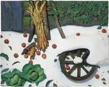 Piero Gilardi, Ruota nell'aia