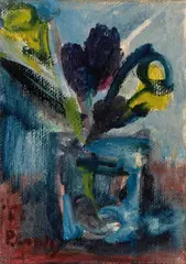 Natura morta by Primo Conti, 1968, oil on canvas, offered Apr 2025