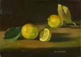 Ram, I limoni, oil on canvas