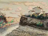 Gino Romiti, Case e fiume