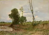 Carlo Follini, Figure nel paesaggio