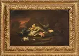 Baldassare de Caro, Due opere raffiguranti «Natura morta con uccelli»