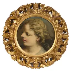 Jacopo Amigoni, Ritratto di giovane, oil on canvas riportato on panel