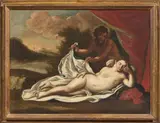 Francesco de Mura, Venere spiata da satiro