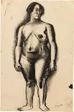 Henry Moore, Standing Nude