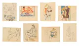 Enrico Prampolini, Otto disegni da «I Taccuini Capresi»