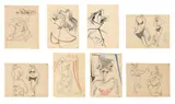 Enrico Prampolini, Otto disegni da «I Taccuini Capresi»
