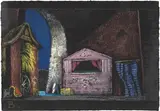 Enrico Prampolini, Bozzetto di scena per «El Retablo»