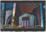 Enrico Prampolini, Bozzetto di scena per «El Retablo», variante