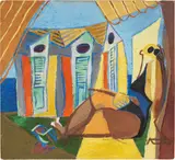 Enrico Prampolini, Figura al mare