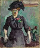 Charles Camoin, Jeune femme au grand chapeau